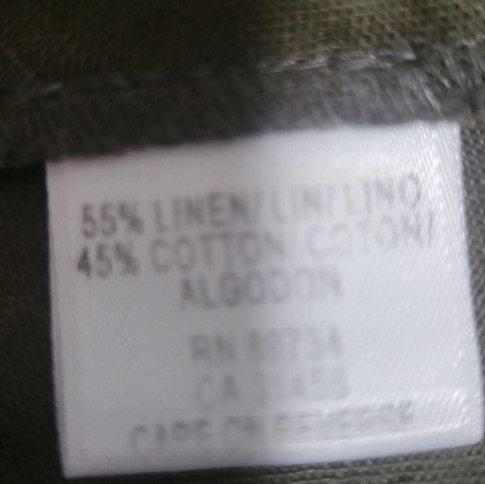 BCBGMAXAZRIA linen blend skirt with belt size 2 - Picture 7 of 10